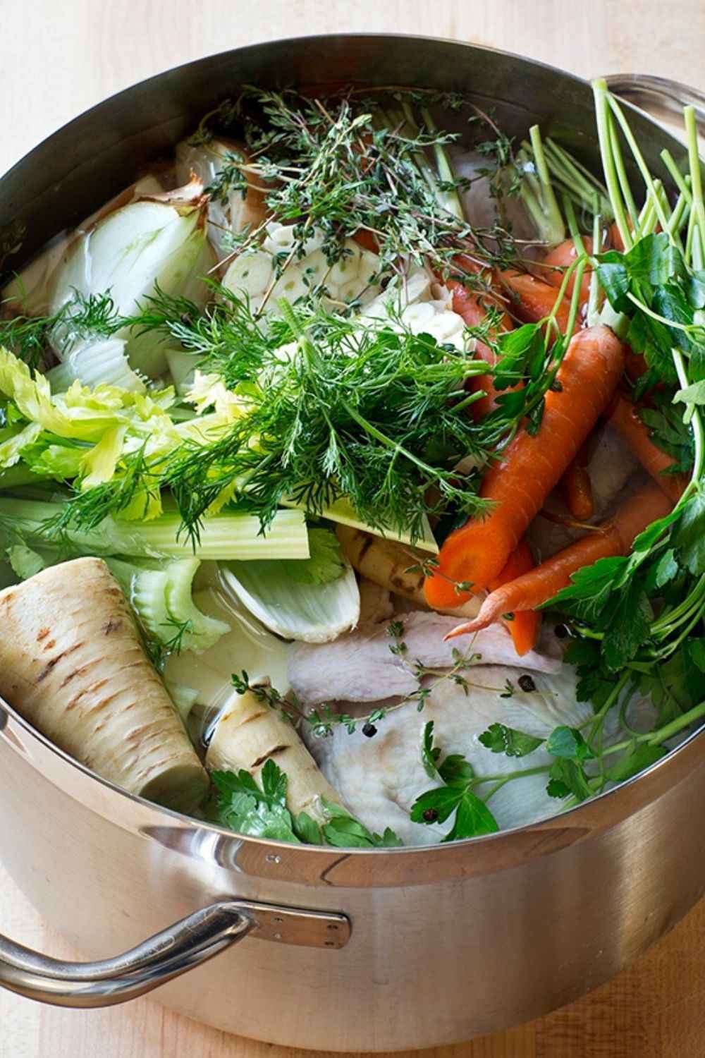 Barefoot Contessa Homemade Chicken Stock