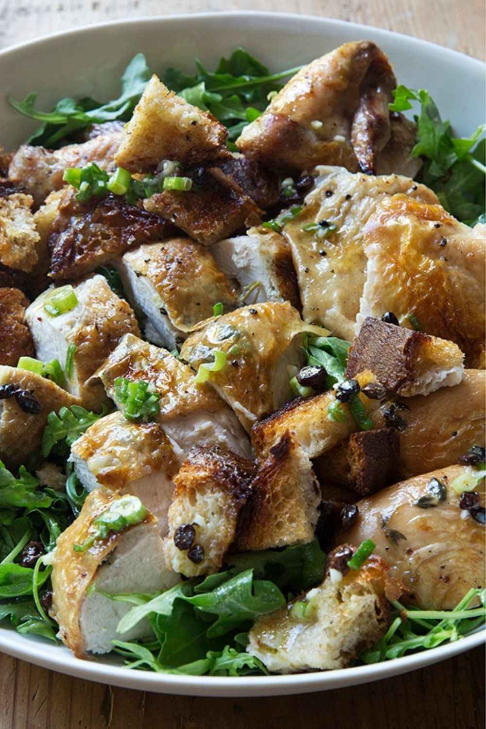 Barefoot Contessa Roast Chicken With Bread & Arugula Salad