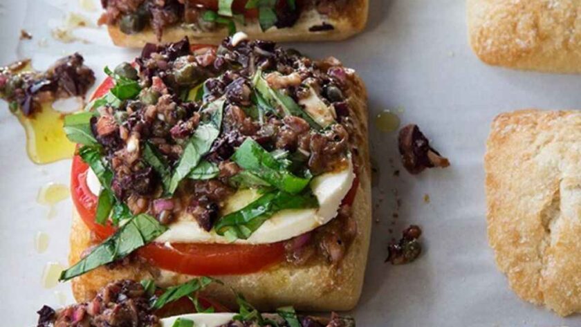 Barefoot Contessa Tomato Mozzarella Pan Bagnat