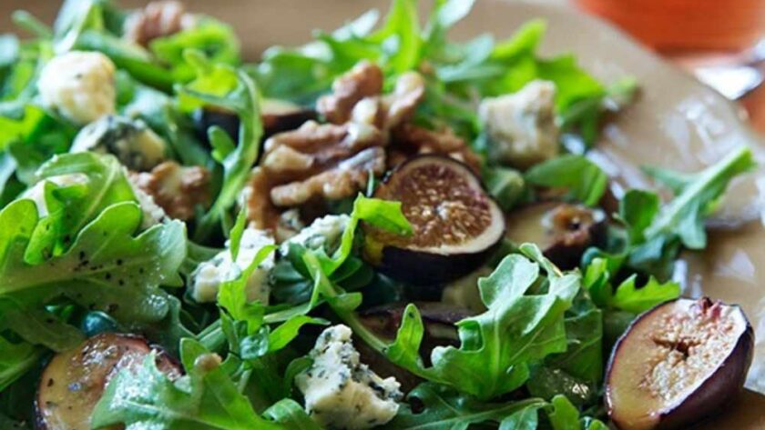 Barefoot Contessa Warm Fig & Arugula Salad