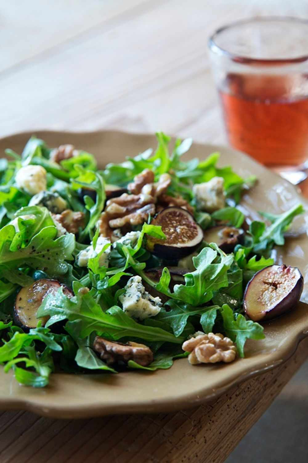 Barefoot Contessa Warm Fig & Arugula Salad