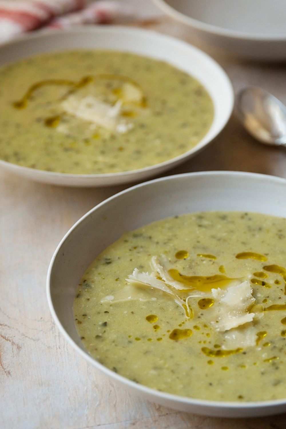 Barefoot Contessa Zucchini Basil Soup