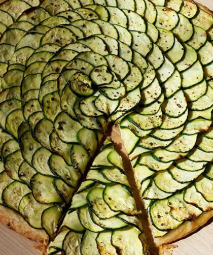 Barefoot Contessa Zucchini & Goat Cheese Tart
