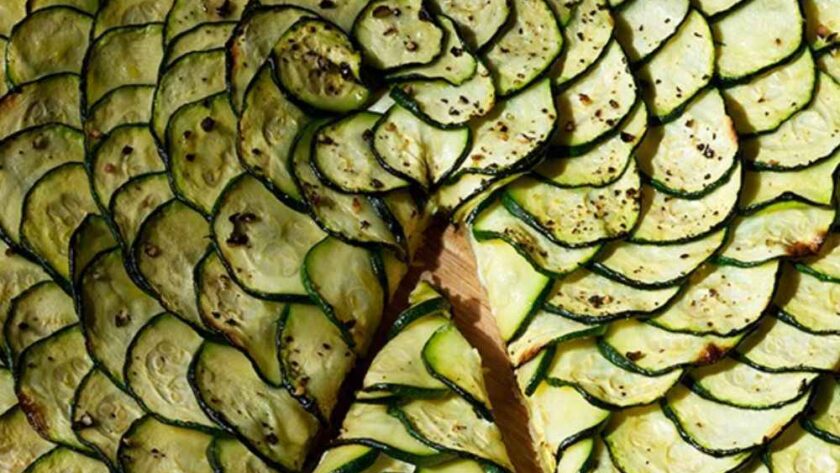 Barefoot Contessa Zucchini & Goat Cheese Tart