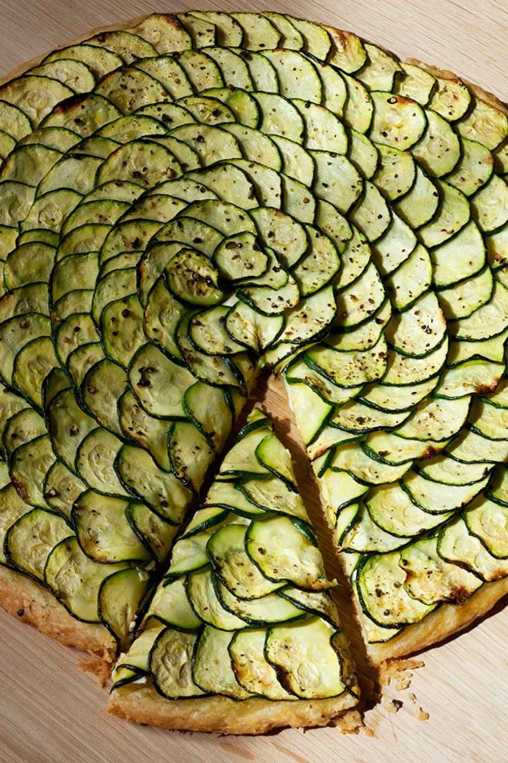 Barefoot Contessa Zucchini & Goat Cheese Tart