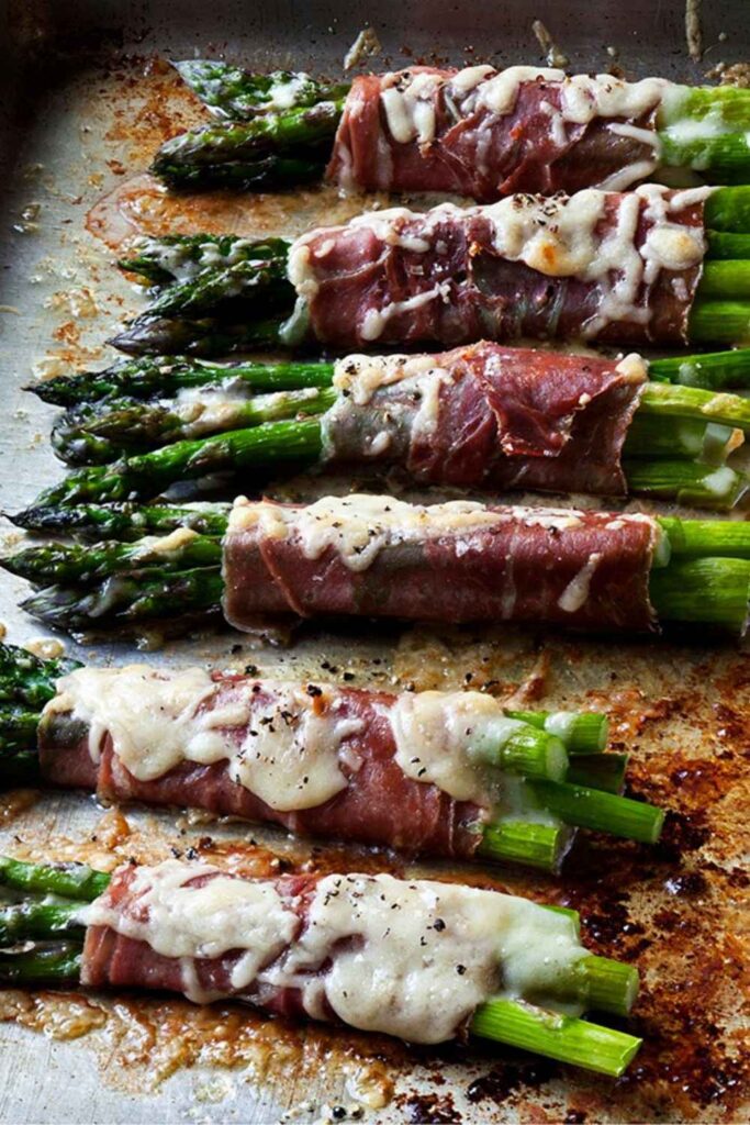 Barefoot Contessa Asparagus & Prosciutto Bundles