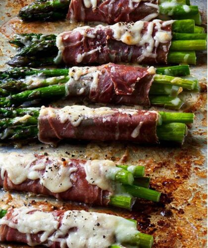 Barefoot Contessa Asparagus & Prosciutto Bundles