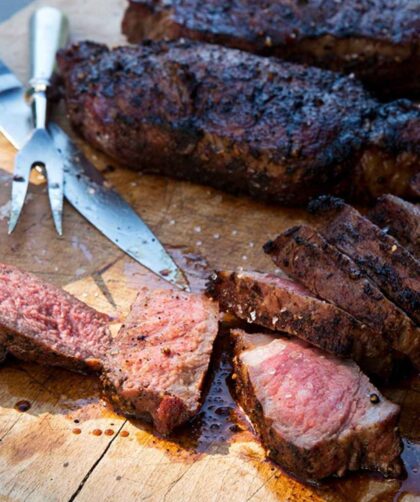 Barefoot Contessa Grilled New York Strip Steaks