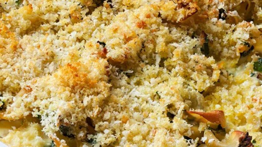 Barefoot Contessa Spinach & Ricotta Noodle Pudding