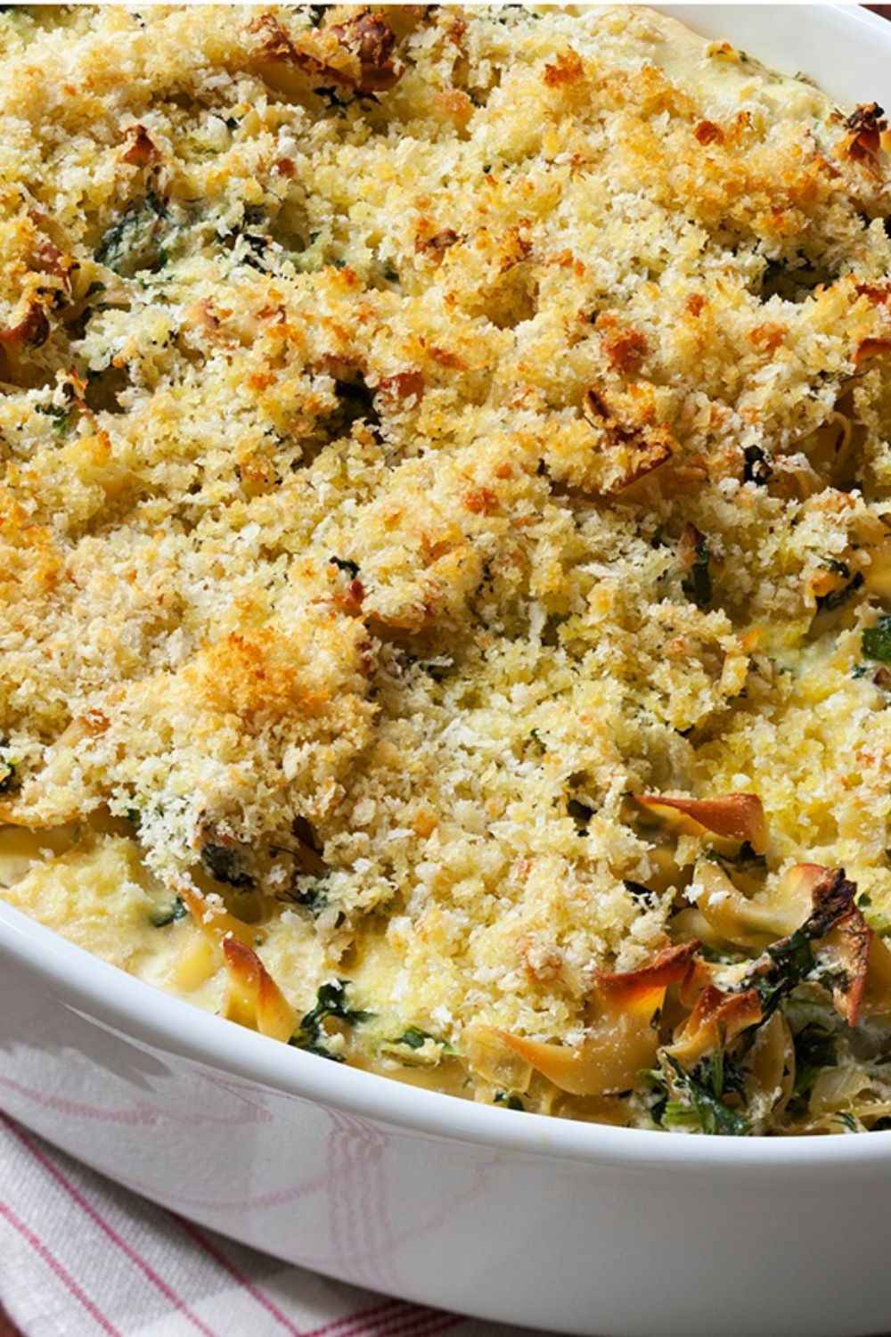 Barefoot Contessa Spinach & Ricotta Noodle Pudding